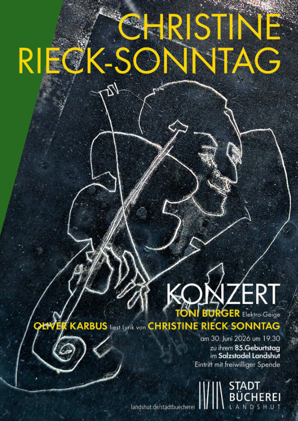  Lesung und Konzert zum 85. Geburtstag von Christine Rieck-Sonntag